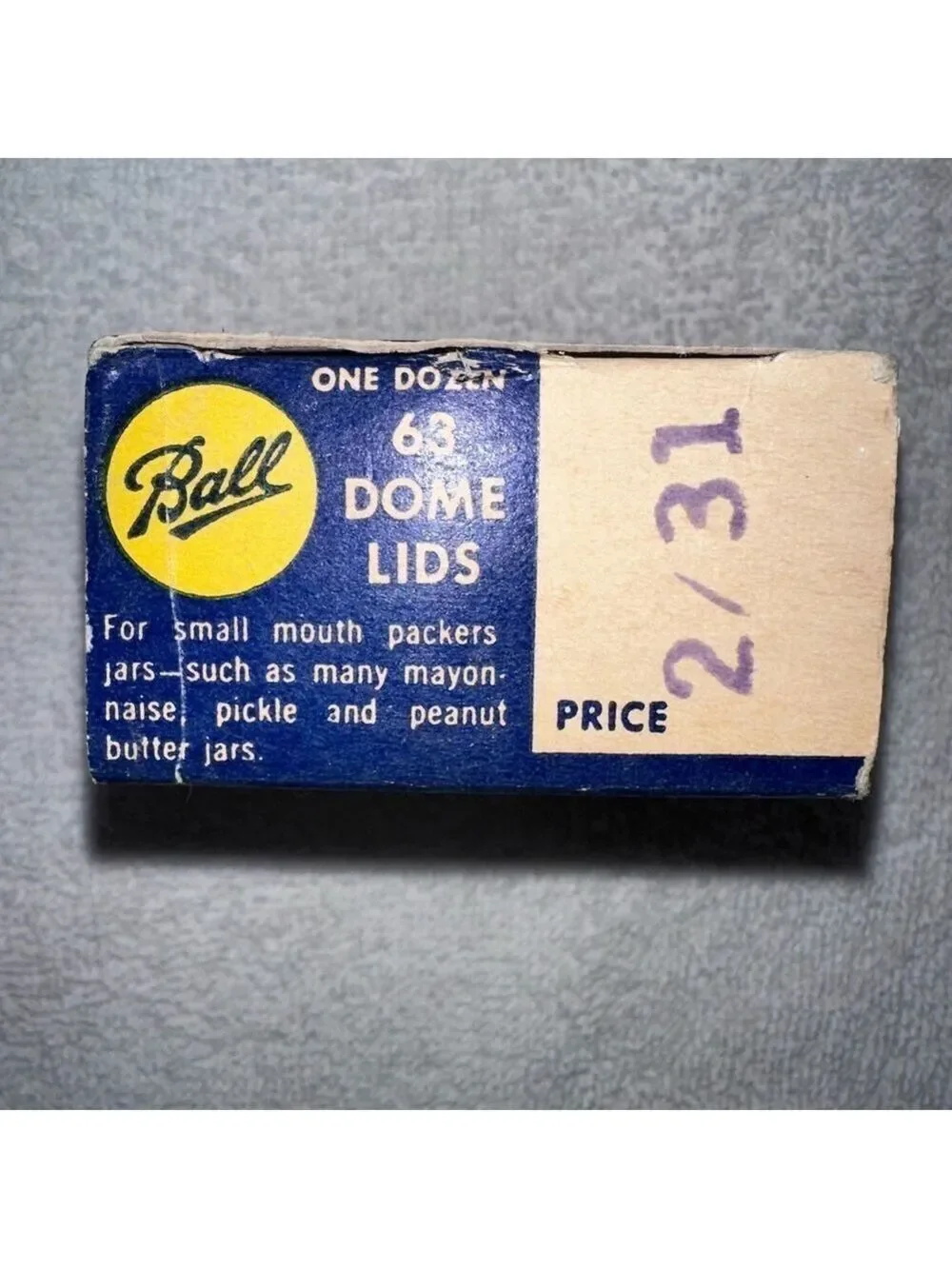 NOS Vintage Ball Dome Canning Lids Small Mouth Set Of 3 Boxes
